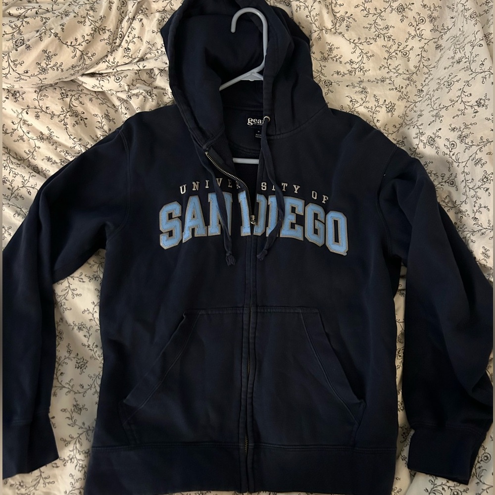 san diego zip up hoodie